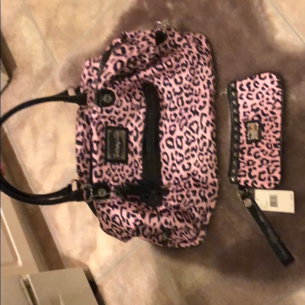 COPY - Betsy Johnson duffle with bonus bag